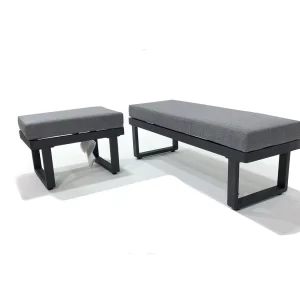 Набор оттоманок из алюминия TOPA