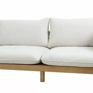 Софа из тика BUNGALOW 2-х местная с левым подлокотником