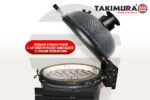 Керамический гриль Takimura 24 дюйма (графит)